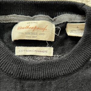 Weatherproof Men's Gray Crewneck Sweater